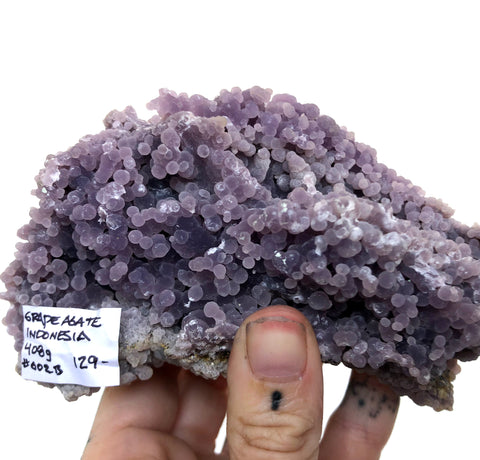 grape agate specimens