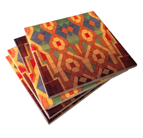 Guardian Building Detroit ceramic decorative tile