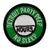 Team No Sleep. Detroit Rave Scouts D-Merit Badge, 1.5" Iron-on Embroidered Patch
