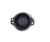 3inch triple moon cast iron cauldron bowl upper veiw
