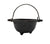 3inch triple moon cast iron cauldron
