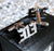 313 Cufflinks, Stainless Steel Old English Script Detroit Area Code Cuff Links