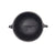 4.5 cast iron cauldron bowl upper view