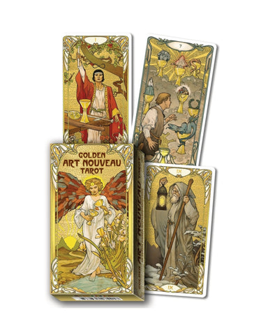 Golden Art Nouveau Tarot Deck
