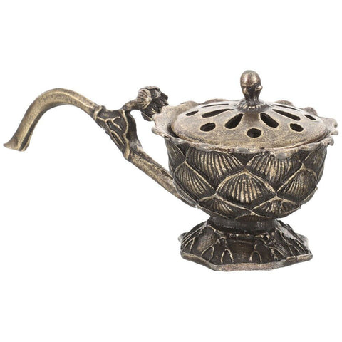 Lotus Flower Cauldron Incense Burner