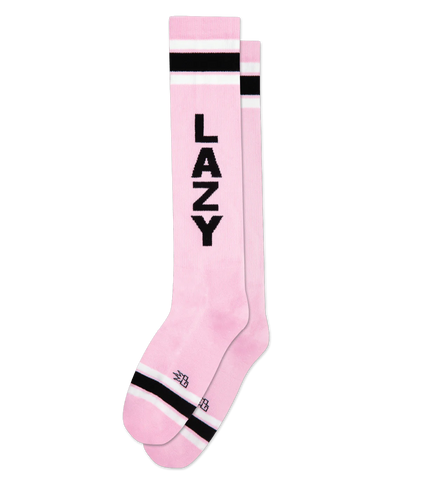 Lazy Athletic Knee Socks. By Gumball Poodle, Made in USA!