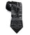 Detroit Blueprint Necktie, Historic Michigan Central Train Station Architectural Print Tie