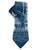 Detroit Blueprint Necktie, Historic Michigan Central Train Station Architectural Print Tie