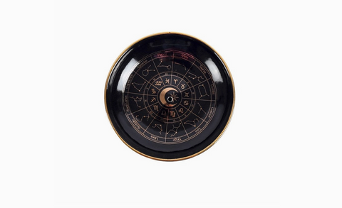 Astrology Wheel Ceramic Stick Incense Holder