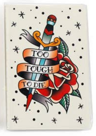 Small Retro Tattoo Notebooks - choose form 4 vintage tattoo flash designs