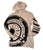 Spirit of Detroit Manhole Cover Lightweight Jersey Hoodie, Beige