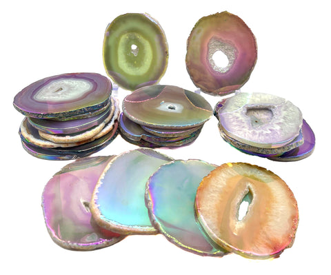 Angel Aura Agate Slice