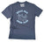 Blue alligator t-shirt with 'Belle Isle Swim Club' graphic on a white background