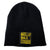 Belle Isle Trash Beanie, Detroit Black Knit Brimless Beanie Cap