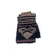 Kids Fingerless Gloves, Heart Print Children's Knit Gloves
