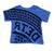 Detroit Tire printed in black on blue toddler tshirt
