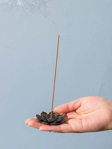 Brass Flower Incense Holders, Stick Incense Burners.