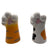 Ceramic Kitty Cat Paw Planter, Choose from Calico or Ginger Tabby!
