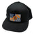 Detroit Flag Hat, Detroit Baseball Fan Gameday colors - Flatbill Style