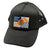 Detroit Flag Hat, Detroit Baseball Fan Gameday colors -Trucker Style