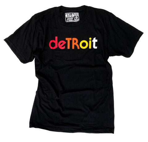 Detroit Rhythm Composer T-Shirt, Choose Black or Grey