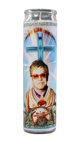 Elton John Prayer Candle. Celebrity Saint Prayer Candle, by The Luminary and Co.