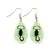 Real Black Scorpion Earrings: Clear and Glow In The Dark