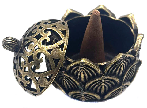 Lotus Flower Cone Incense Burner