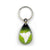 Real Shark Tooth Keychains: Blue, Green, Purple and Red