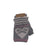 Kids Fingerless Gloves, Heart Print Children's Knit Gloves
