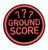 Ground Score ??? Detroit Rave Scouts D-Merit Badge, 1.5" Iron-on Embroidered Patch