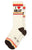 I ❤️ Meat Socks. I Love Meat, by Gumball Poodle. Made in USA!