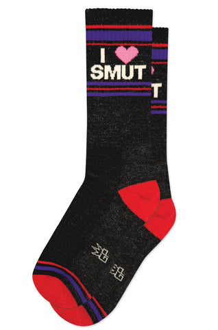 I ❤️ Smut Socks, By Gumball Poodle. Made in USA!