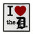 I Love the D Patch. I ❤️ the D, Iron-on Embroidered Detroit Patch, choose black or white