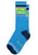 Blue "Internet Famous" Socks, By Gumball Poodle. Made in USA!
