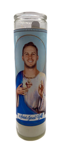 Jared Goff Prayer Candle. Lions Fans Celebrity Saint Prayer Candle, by The Luminary and Co.