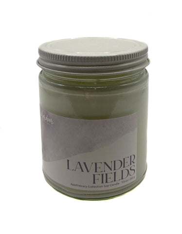 lavender fields soy wax candle