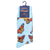 Monarch Butterfly Socks, Light Blue. Fancy Men's Socks by Parquet