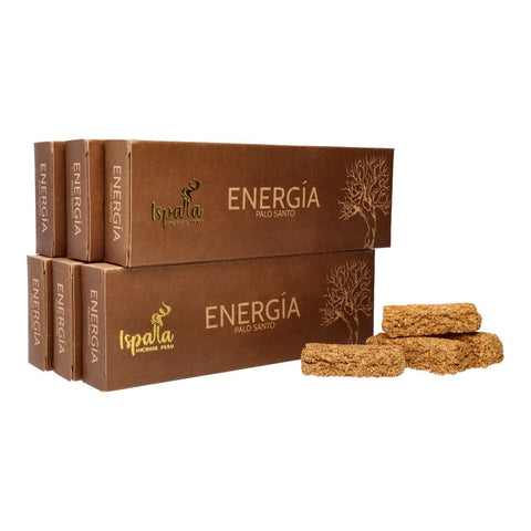 Ispalla Incense Tablets, Palo Santo - Energia