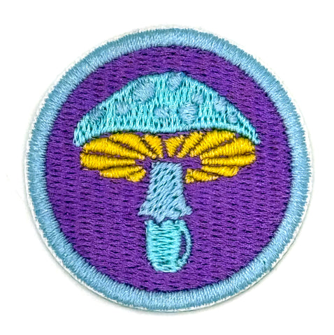 Magic. Detroit Rave Scouts D-Merit Badge, 1.5" Iron-on Embroidered Patch