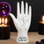 Palmistry Hand Ceramic Ring Stand, Ring Dish.
