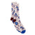 cream evil eye mushroom socks