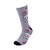 Electric Skull & Mushroom Socks, Fancy Men's Socks by Parquet