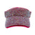 Super Bedazzled Rhinestone Visor, Many Colors to Choose From!