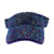 Super Bedazzled Rhinestone Visor, Many Colors to Choose From!