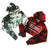 TECHNO Tie Dyed Cropped Hoodies