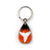 Real Shark Tooth Keychains: Blue, Green, Purple and Red