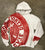 Red Manhole Cover Pullover Hoodie - Detroit Tire Print. LIMITED EDITION!