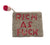 Rich as Fuck Beaded Coin Purse. Beaded Change Purse, Zipper Pouch - Two Colorways.