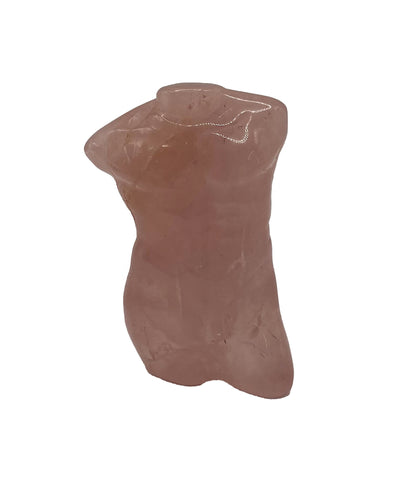 Boy Bust - Male Body Carved Crystal Stone Figure